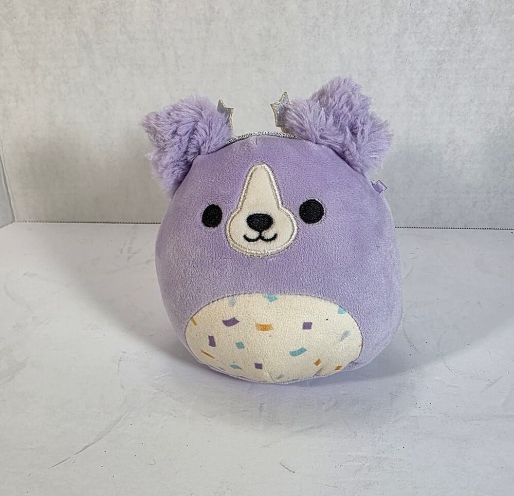 Squishmallows Purple Plush with Star Headband